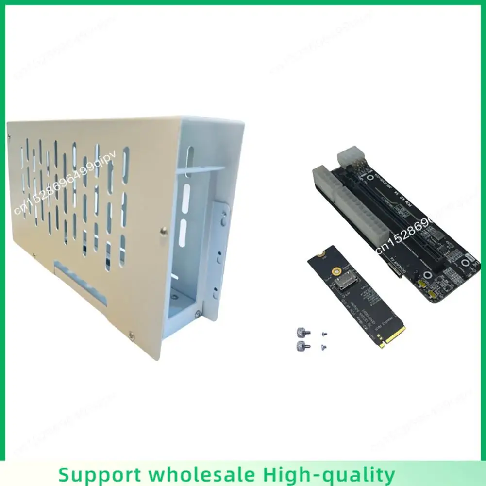 

ABSF для Oculink/M.2 Nvme Внешняя видеокарта для ноутбука EGPU Чехол для графического процессора Док-станция PCIE 4,0 X4 Gen4 Карта расширения GDP для ноутбука