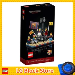 LEGO 40485 FC Barcelona Celebration with 4 minifigures & Accessories for Adults Kids 18+ Home Decor Birthday Gift (178 Pieces)