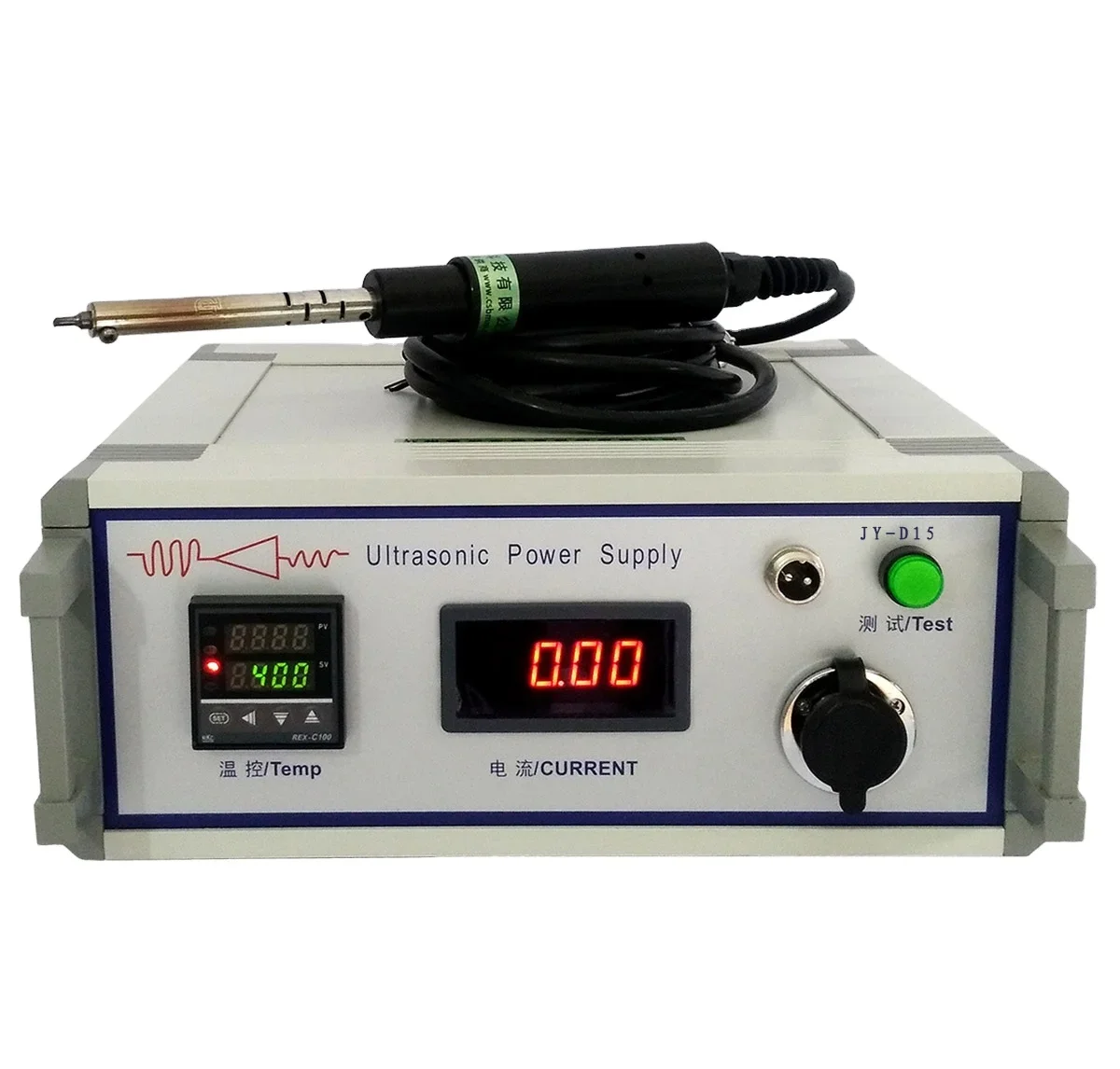 Optical glass fiber ultrasonic electric soldering iron/ Handheld ultrasonic soldering machine/ Ultrasonic welding sets