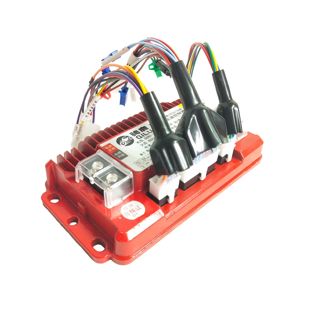 Controlador de Motor sem Escova 48v 60v 72v 8001200w 800-1500w Controlador de Motor de Veículo Elétrico de Onda Senoidal Acionamento de Motor de Bicicleta Elétrica