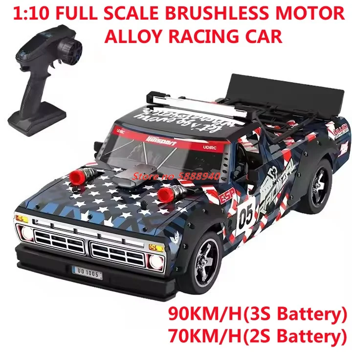

Профессиональный бесщеточный автомобиль 90 км/ч 1/10 4WD RC шоссейный гоночный бесщеточный автомобиль с дистанционным управлением электрическая модель светодиодный светильник игрушка для взрослых мальчиков