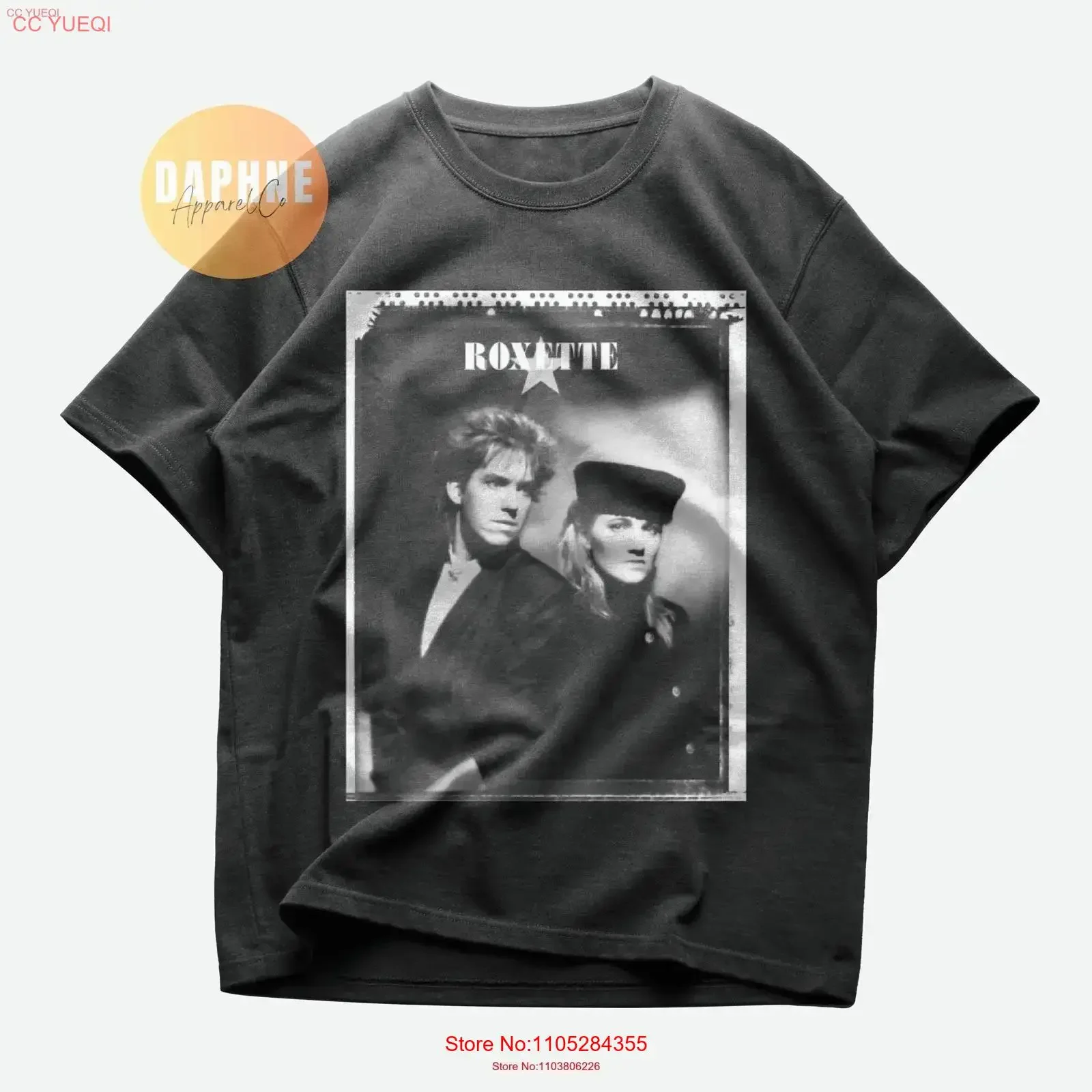 Camiseta Roxette Marie Fredriksson Per Gessle Joyride Look Sharp Tourism Crash Boom Bang Pearls Of Passion Premium vintage