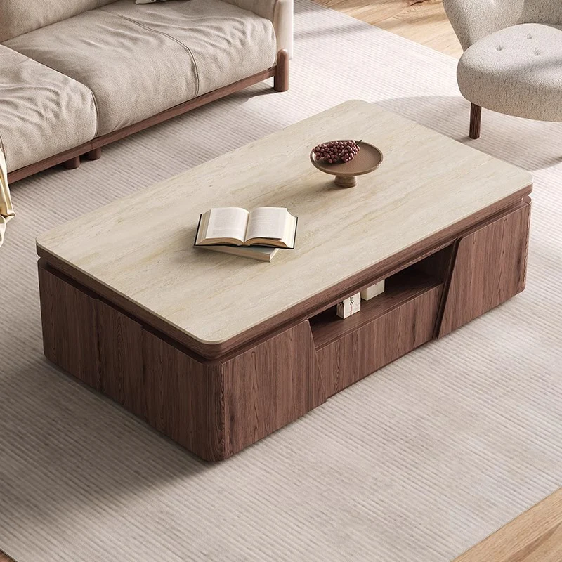 

Wood Designer Side Table Luxury Bedroom Modern Storage Kitchen Organizer Standing Coffee Table Moving Meubles Home Furniture