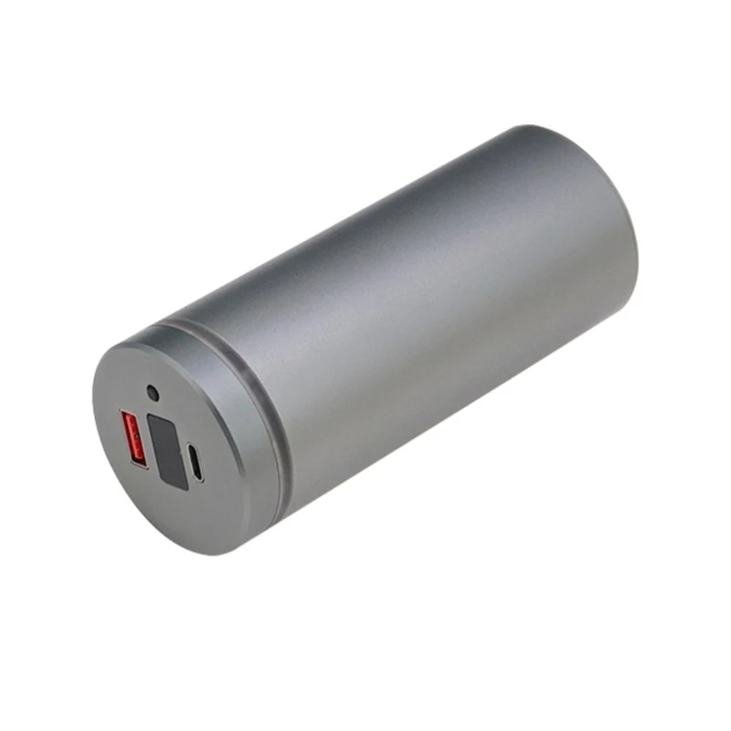 Funda para banco energía para batería 46950, soporte carga rápida, carcasa aluminio, carcasa para banco energía