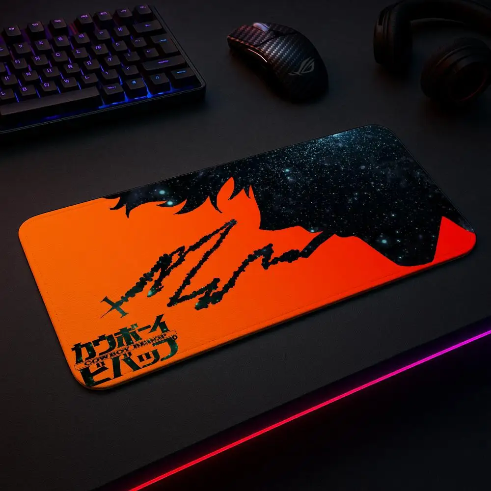 

Cowboy Bebop Mouse Pad Play Mat,Large XXL90x40cmx5mm,stitch Desk Mats,Gaming Accessories,PC Parts