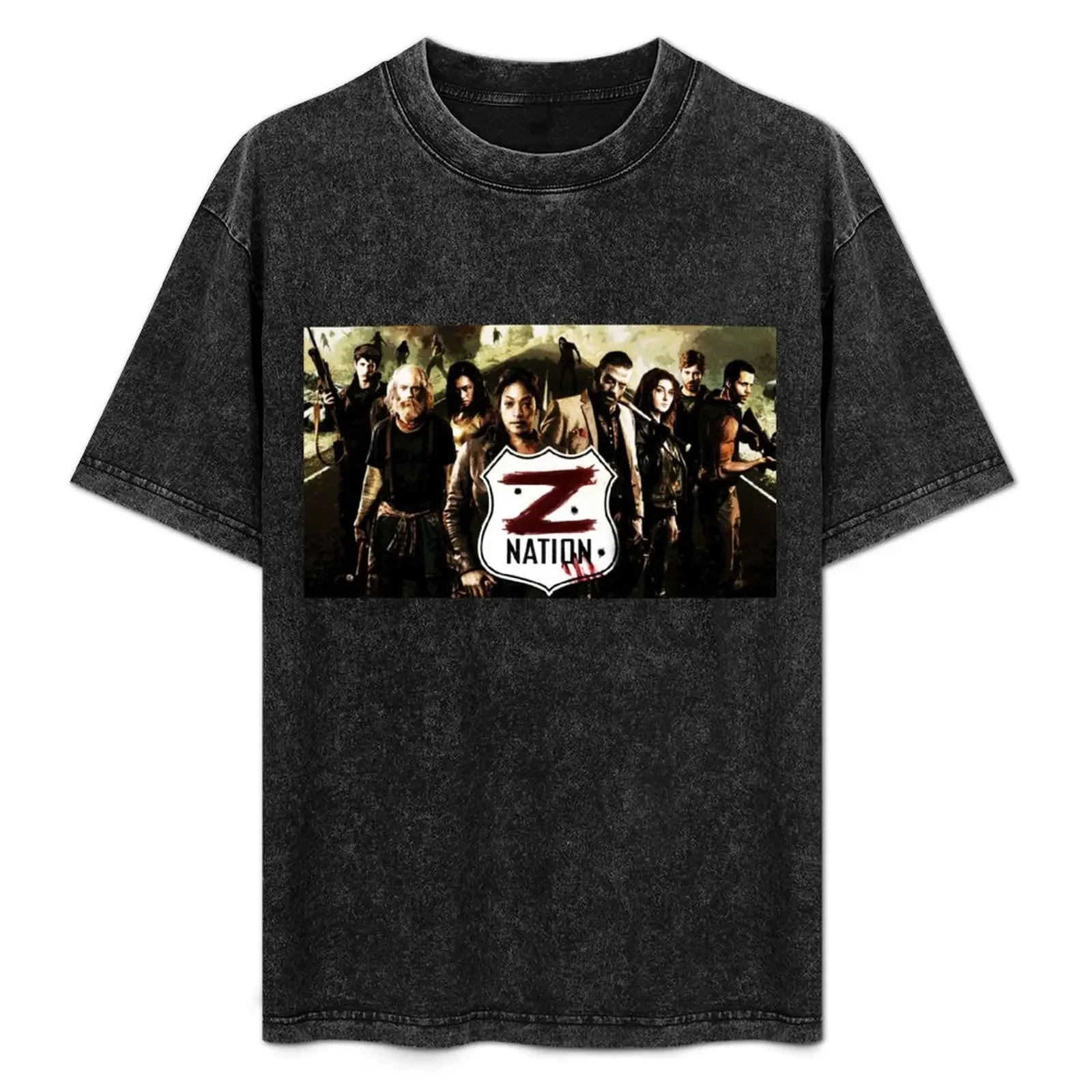 

Z nation - cast T-Shirt man tshirt anime t shirts oversize t shirts for man graphic vintage t shirt for man T-Shirt