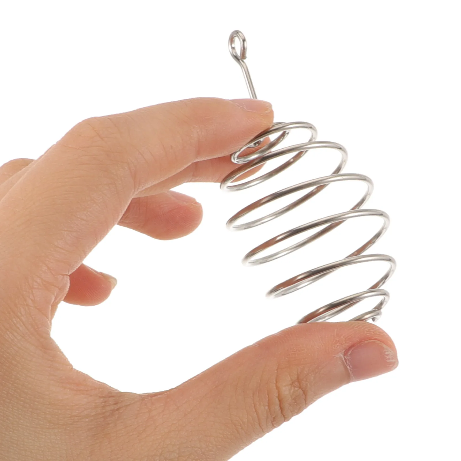 

Stainless Steel Fishing Feeder Bait Cage 1 5x70mm Spring Olive Shape Carp Baits Holder Bait-saving Accessory Spring Fish