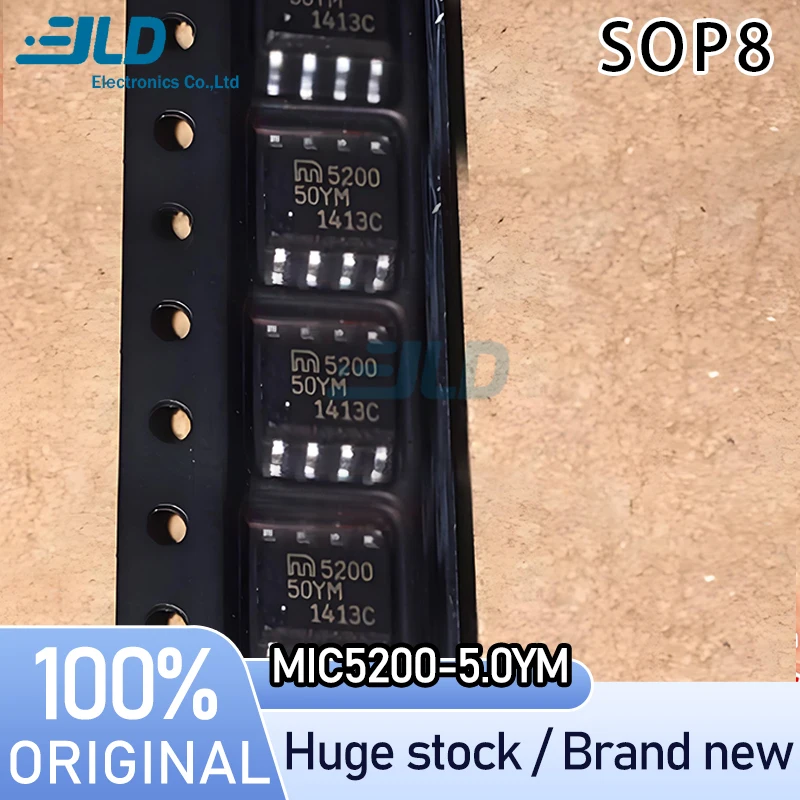 

(5-20piece) 100% New MIC5200-5.0YM SOP8 Chipset Professional one-stop ordering Adequate stock Chip Electronics