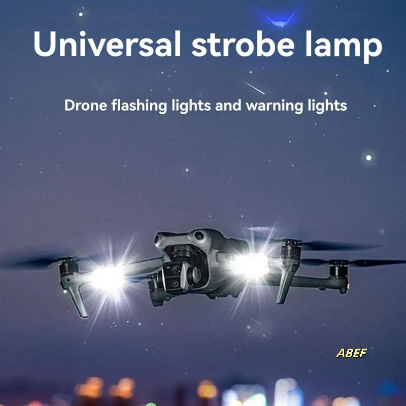 ل DJI الطائرة بدون طيار LED ضوء الليل طويل المدى الكشاف المضادة للتصادم ستروب لتعزيز الرؤية والسلامة