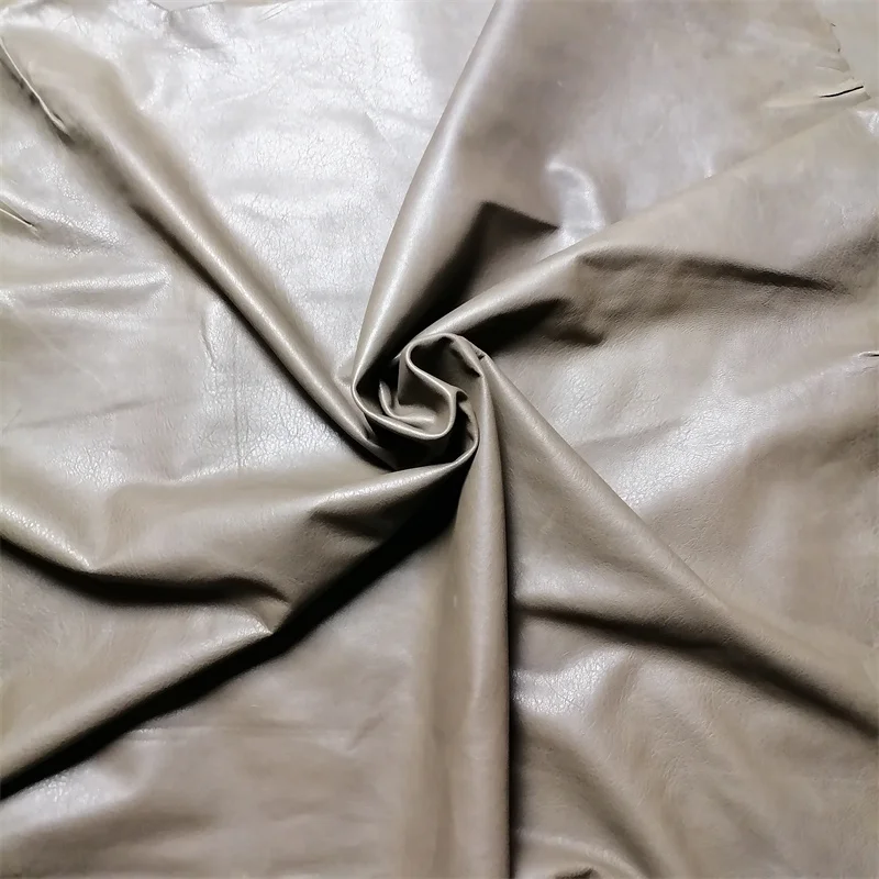 0.5/0.7mm Grey Green Sheepskin. First Layer Leather. Real Leather Fabric. Handmade DIY For Clothes. Whole Sheepskin