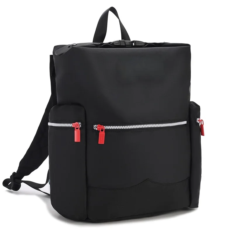 حقيبة ظهر للكمبيوتر، حقيبة مدرسية للطلاب، حقيبة حمل عصرية بسيطة، حقيبة أمتعة خفيفة الوزن ذات سعة كبيرة، حقيبة سفر #4