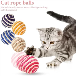 OEM/ODM Sisal Ball Pets Cat Toys Scratcher Products