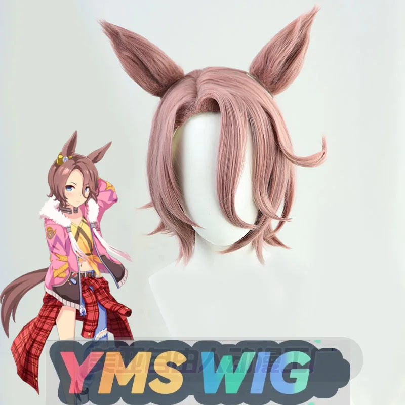 

【YMS WIG】Jockey Girl Pretty Derby Atsushi Aonuma Косплей Парик с приподнятым лбом