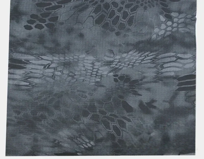 نمط الثعبان الأسود التمويه TC65/35 نسيج القطن والبوليستر تنفس دائم لملابس العمل في الهواء الطلق والبدلات التكتيكية #4