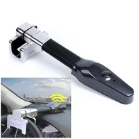 Universal Car Anti theft Safety Alarm Lock Car Steering Wheel Lock Retractable Security Car Locks Security Anti-Theft Tool 2