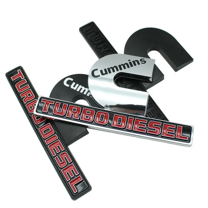TURBO DIESEL Logo Car Stickers for Dodge Pickup RAM 1500 2500 Refit Accessories Side Body Decorative Decals view 2
