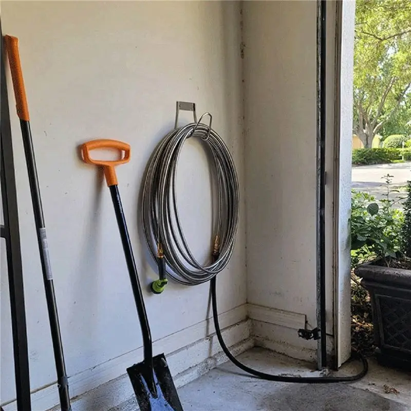 HHTL Tuinslanghanger Zware Tuinslanghanger Wandmontage Voor Waterslang Verlengsnoeren, Luchtcompressor Slang