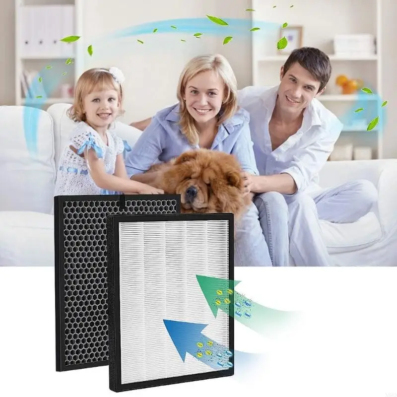 Filter pembersih udara filtrasi karbon aktif yang tahan lama untuk LVPUR131 LVPUR131-RF N58D