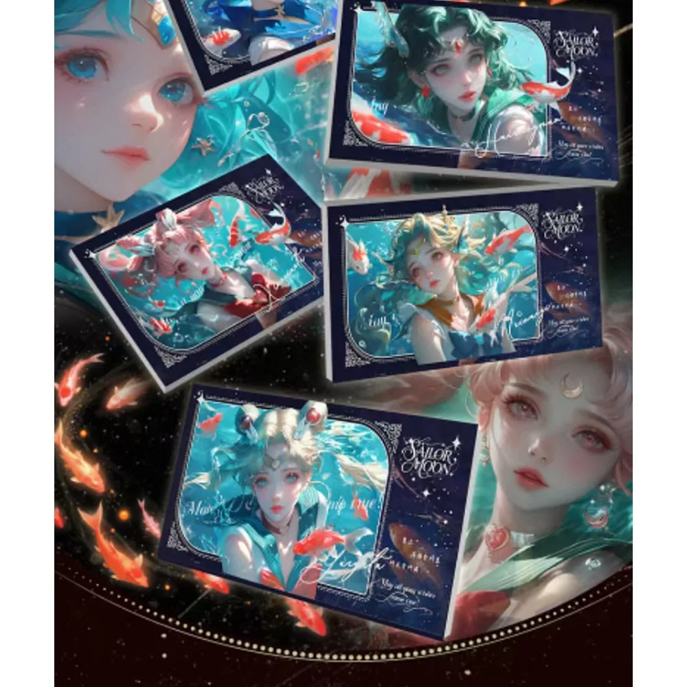 Sailor Moon Fantasy Love Anime Character Rare Collection Card Popular Protagonist Trendy Exquisite Craftsmanship Peripheral Card