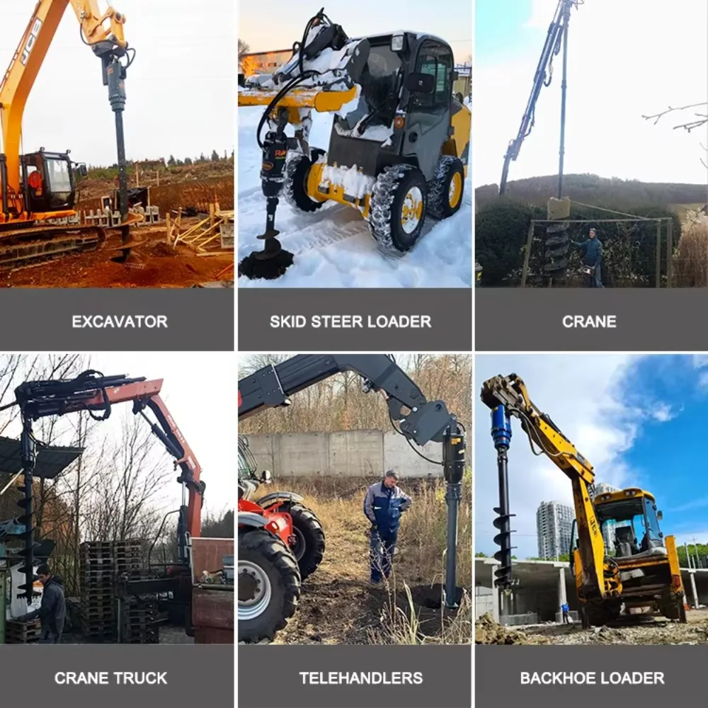 Acessórios de eixo helicoidal de direção deslizante em miniatura escavadeira escavadeira escavadeira escavadeira hidráulica