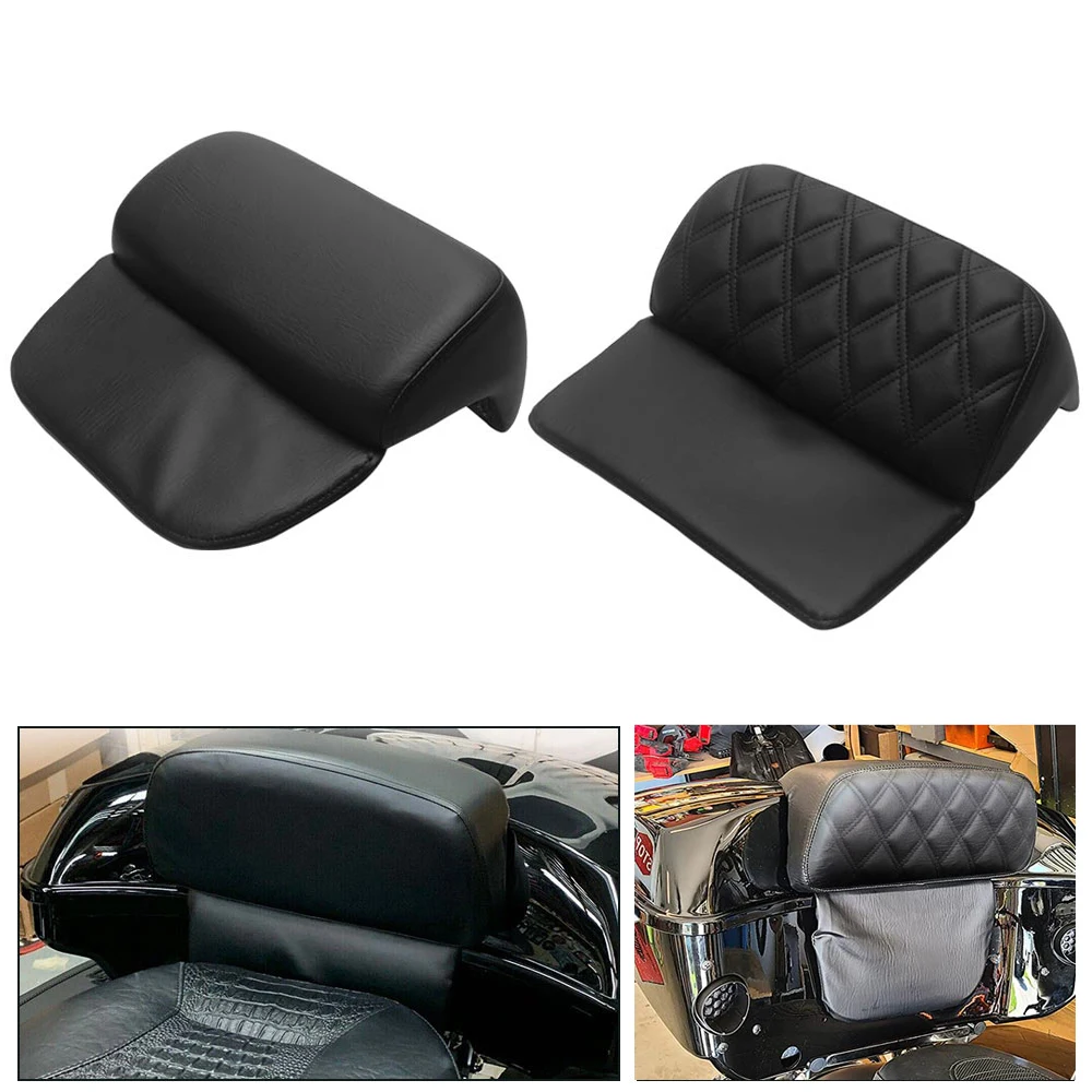 

Trunk Backrest Pad Fit For Harley CVO Road Glide Street Glide Electra Glide Road King Tri Glide Ultra Limited 2014-2026