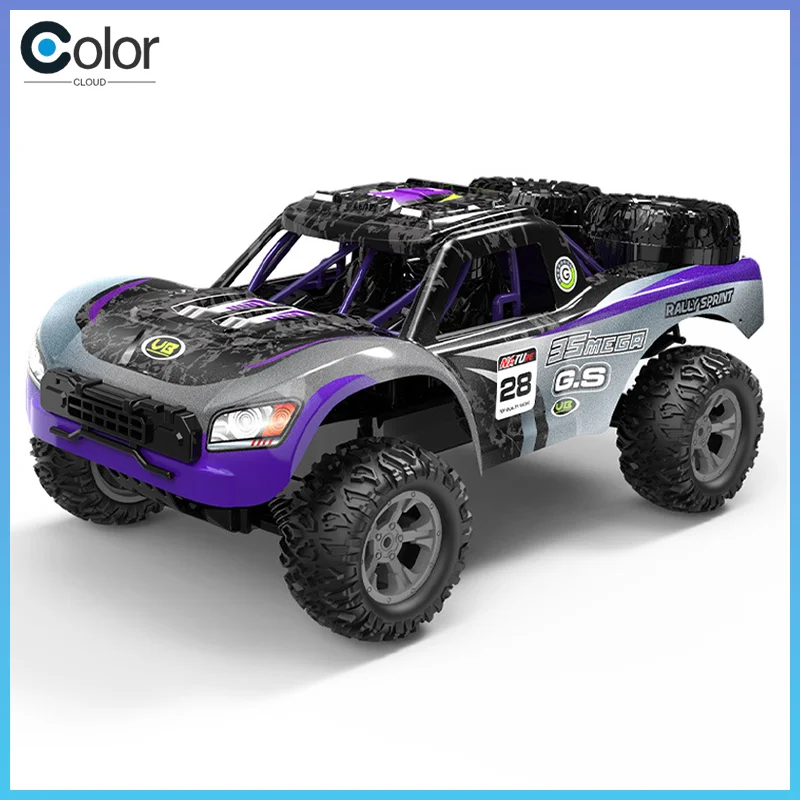 

Jjrc Q229 Large-Scale 2.4g Electric Four-Wheel Drive Off-Road Short Truck Remote Control Vehicle Is A Crasht Climbing Toy