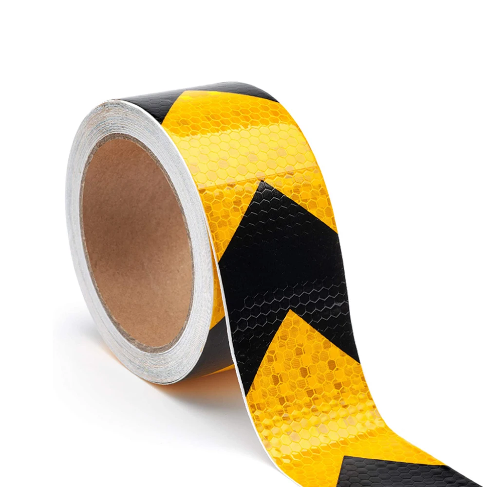 Reflecterende Veiligheidswaarschuwing Conspicuity Tape Film Sticker Strip Fiets Accessoires