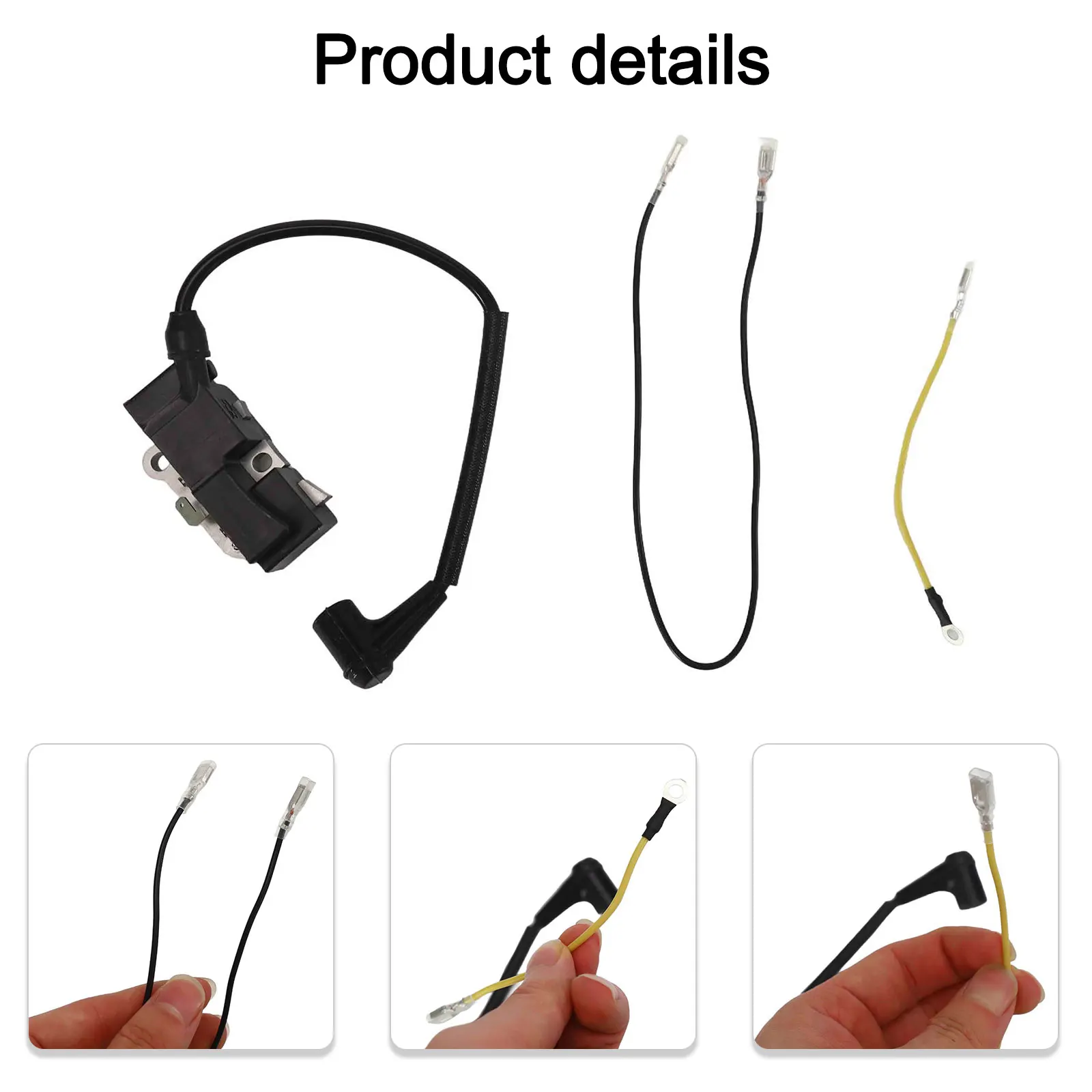 Compatible Ignition Coil Module for Chainsaw Models Including 338 to 461 with Multiple Interchange Part Numbers