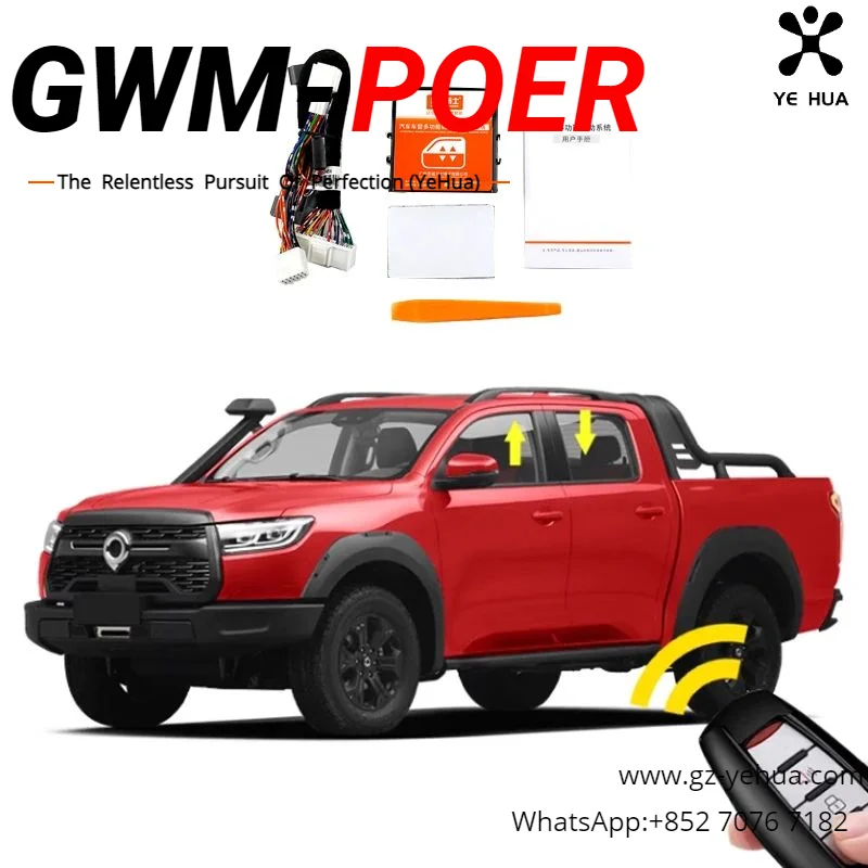 

For Great Wall Poer Gwm 2019-2021 Car-styling Car Window Lifter Modified One-Click Automatic Automotive