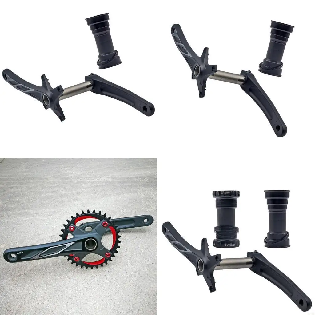 

Durability Aluminum Alloys Crankset Chainring Short Hole Ergonomic Cranksets W89F