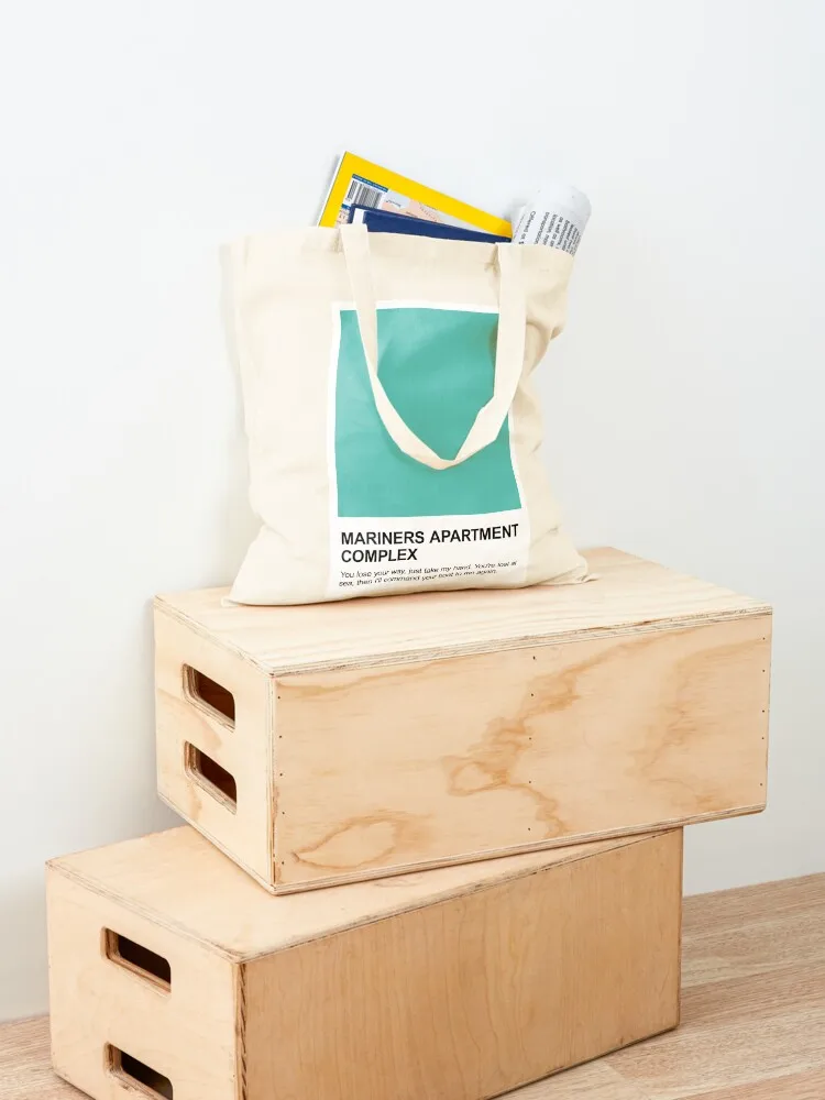 Mariners Apartment Complex Pantone Swatch Tote Bag Handbags Shopper Candy bags tote bag university
