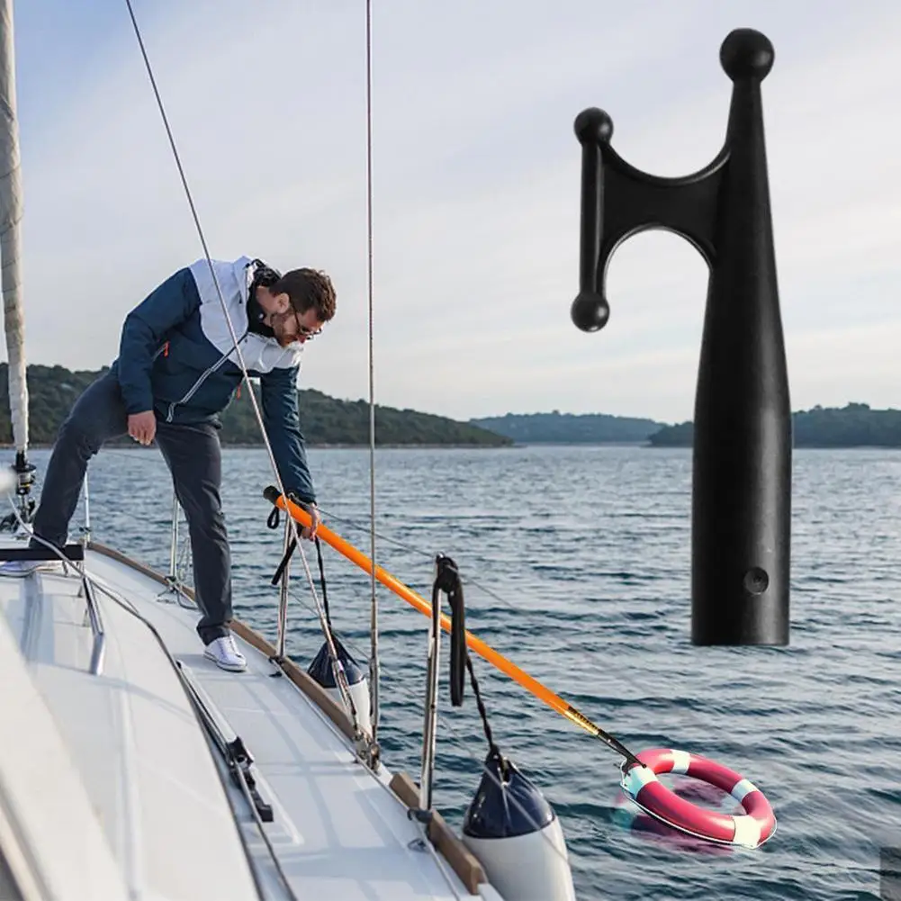 Boat Hook Lightweight Nylon Telescopic Boat Hook Easy To Install Extension Boat Hooks For Docking Pontoon Boat Accessories