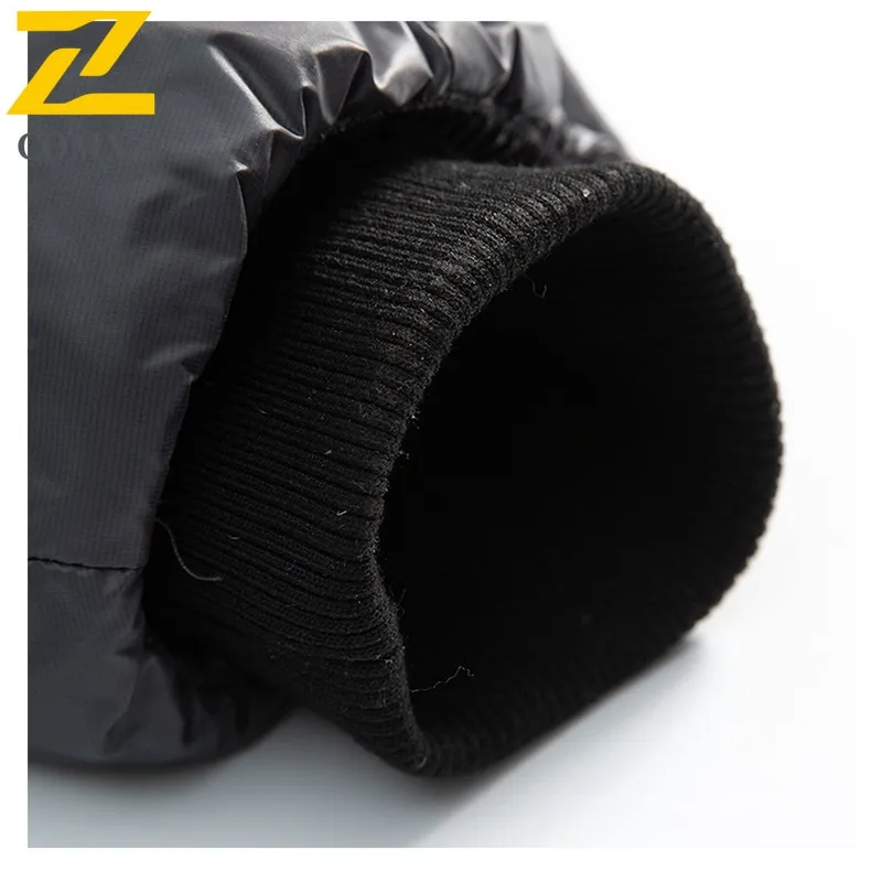 COMXZ Men Puffer Jacket 2025 Unisex Versatile Ski Street Lightweight Loose Travel Cotton-Padded Jacket Warm Snow Winter Jacket