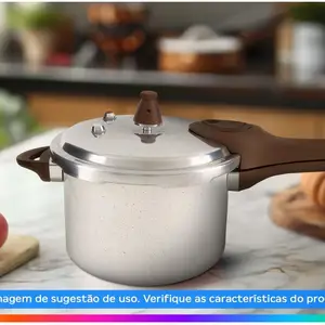 BRINOX Pressure Pressure 4.2L BEGE VANILLA 8 Main Sales Pressure Pans - №4