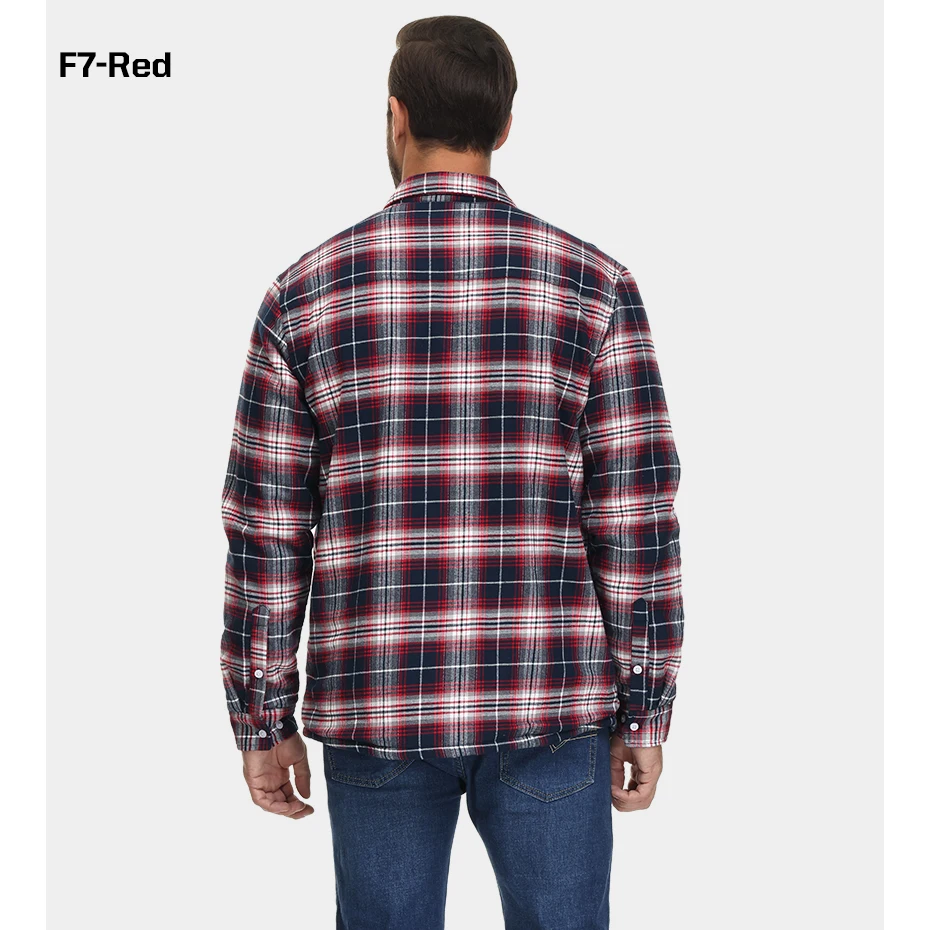MAGCOMSEN Giacca Da Lavoro Termica A Maniche Lunghe Con Risvolto A Maniche Lunghe In Flanella Da Uomo Verde Xl 113415197 MAGCOMSEN Giacca Da Lavoro Termica A Maniche Lunghe Con Risvolto A Maniche Lunghe In Flanella Da Uomo Verde Xl 113415197