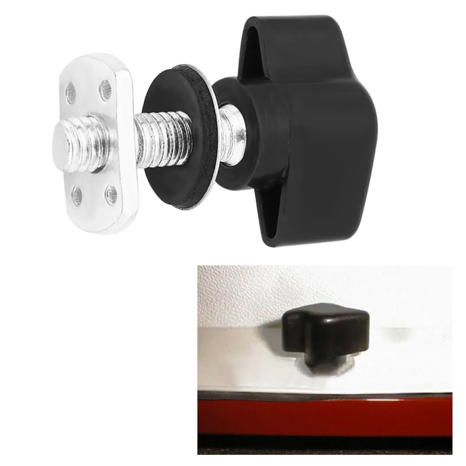 8Pcs Universal Hard Top Fasteners Thumb Screws Nuts Bolts For Jeep Wrangler YJ TJ JK