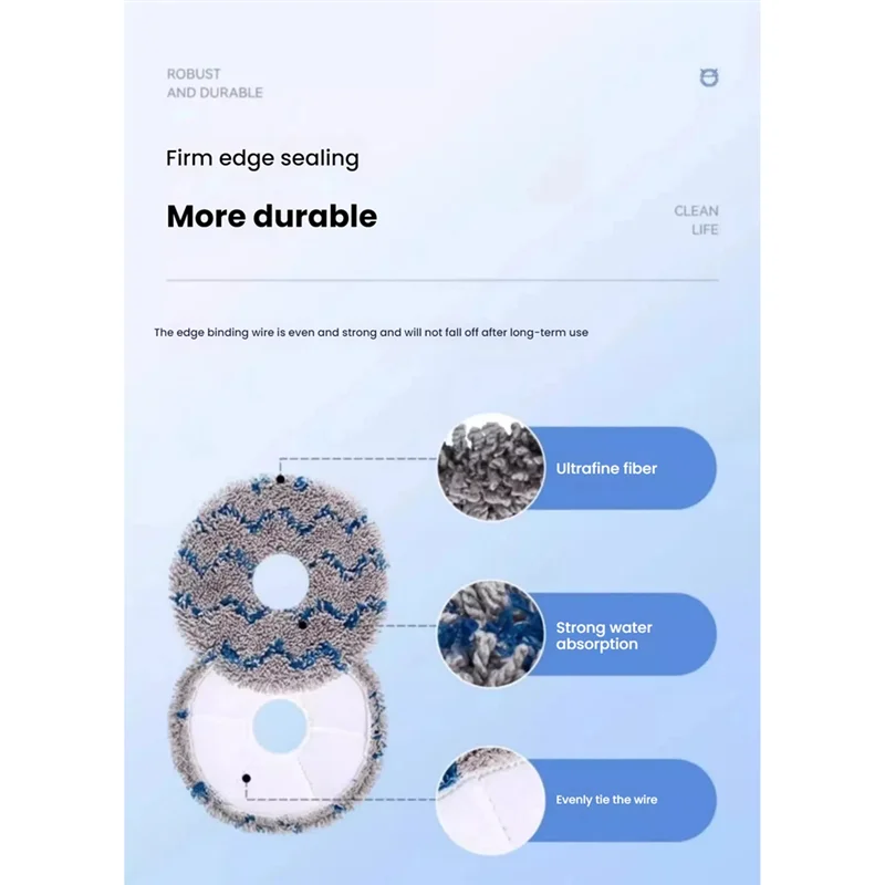 BAAM-Para Ecovacs Deebot N30 Omni/N30 Pro Omni Peças de reposição – Escova lateral principal, filtro Hepa, acessórios para aspirador de pó robô