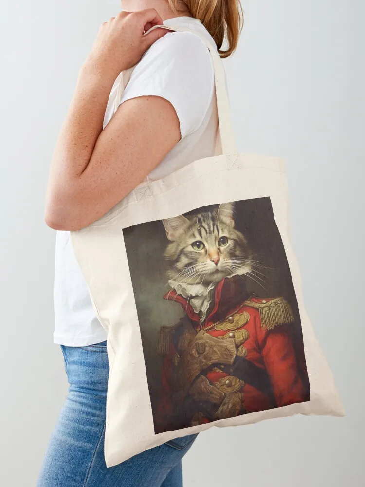 

Cat Portrait I - William Powell Frith Tote Bag great bag Canvas shoulder bag bags luxury women Fabric