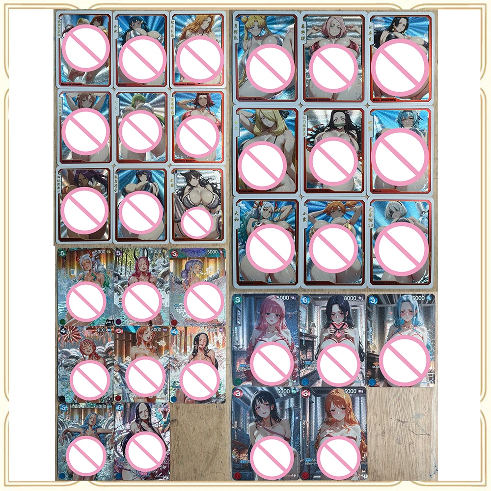 

Коллекционные карточки Аниме One Piece DIY ACG – подарок на Рождество и День рождения: Герд, Изу, Черная Мария, Сарахеби, Райфито, Донкихот Дофламинго