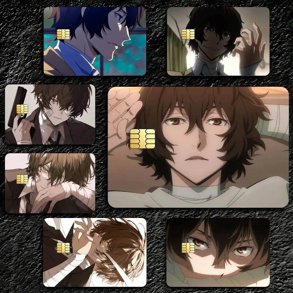 Osamu Dazai Credit Card HD Stickers Premium matte film effectively prevents fingerprints and daily abrasion.