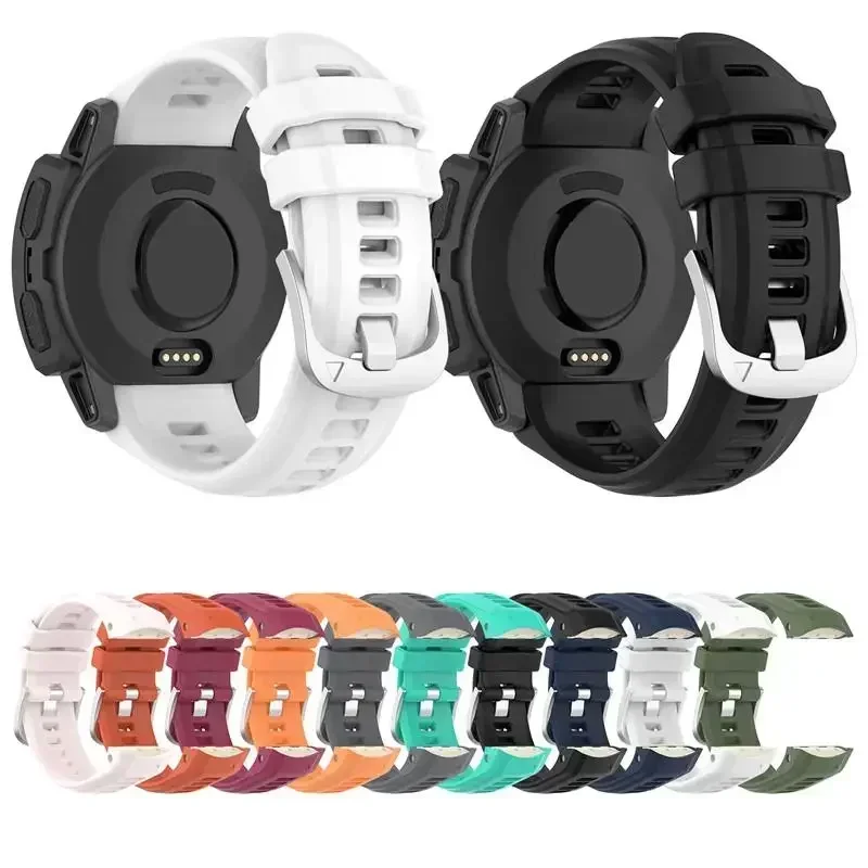 Silicone Strap For Garmin Instinct 2s Smart watch Replacement Bracelet Breathable Sports Wrist Band For Instinct 2S Correa