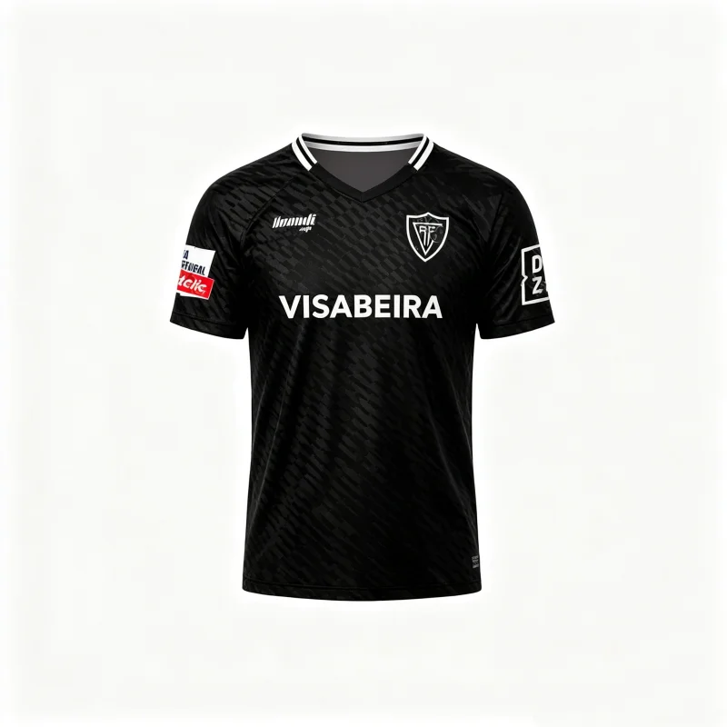 2026-27 Summer 3D Printed Quick-dry Sports Men's T-shirt Unisex Breathable Acad É Mico De Viseu Football Jersey Family Kids Tees