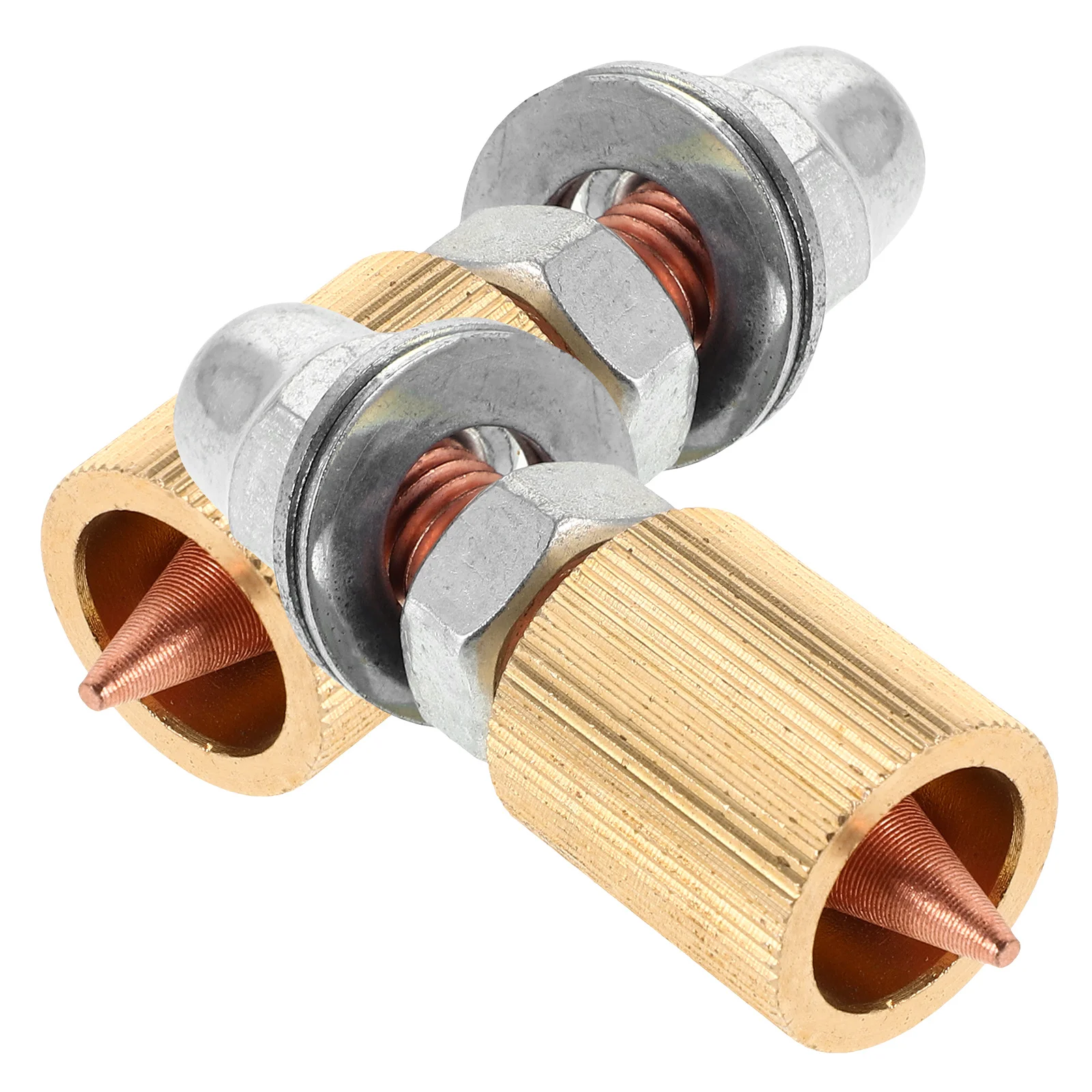 2 PCS Sheet Metal Repair Chuck Auto Body Tool Clamps Car Dent Puller Machine Welding Heads Accessories