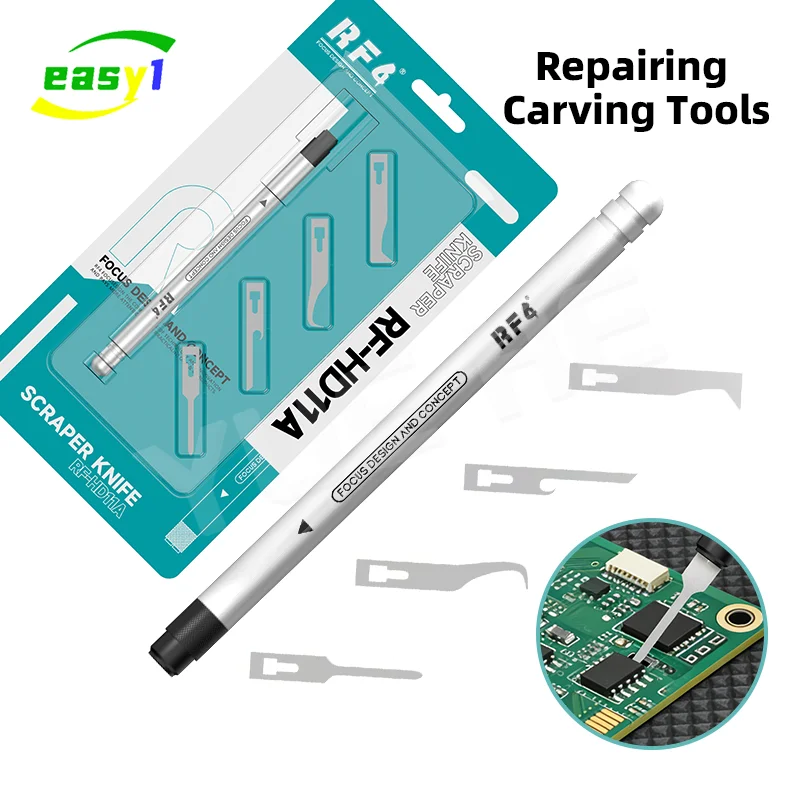 

Комплект скребков RF4 RF-HD11A Сменные лезвия высокой твердости и коррозионностойкие, лезвия из 95% можно снять.
