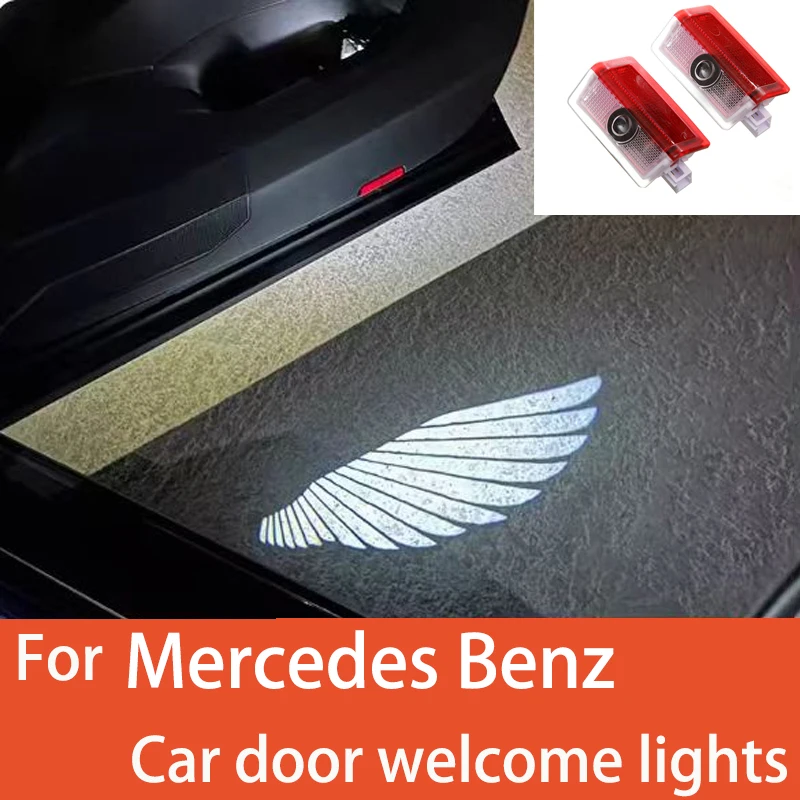 Car door lights welcome lights night signal lights for Mercedes Benz W176 W246 W205 W212 W213 W166 A B C E GLS Class