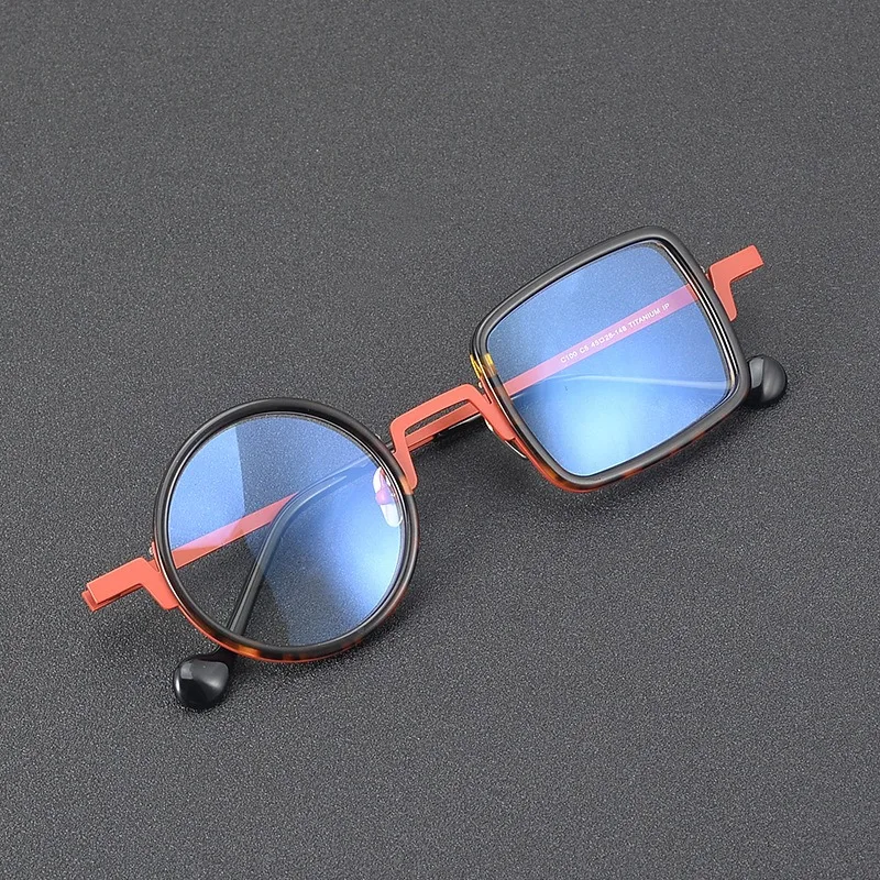 

Fashion Classic Men Titanium Glasses Frame Women Acetate Brand Designer Retro Prescription Glasses High Quality Eyeglasses