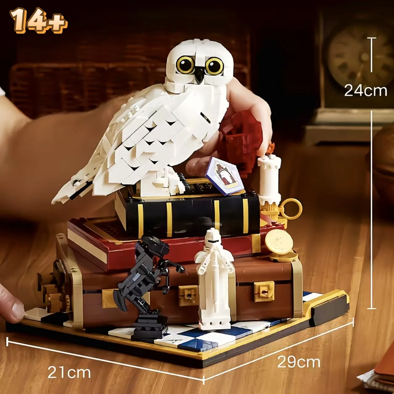 

New 1571pcs Harry Wizarding World Sorcerer's Stone Collectors' Edition 76466 Building Block Puzzle Model Toys For Birthday Gifts