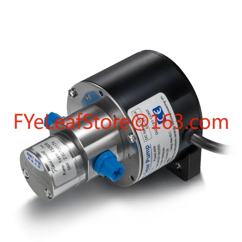 anti-corrosion small sampling water pump 24v dc chemica PEEK gear magnetic drive micro gear pump