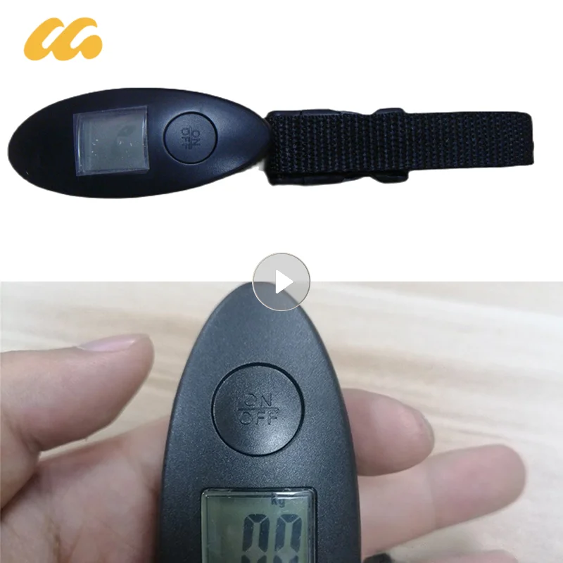 Electronic Pocket Scale 0.1kg-40kg Range Hanging Suitcase Travel Weights Baggage Bag Kg/Lb Conversion Portable Luggage Scale