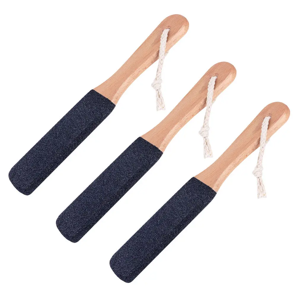 3Pcs Dual- File Callus Remover Double-Sided Silicon Carbide Pedicure Files Foot Scraper for Men Women Home Travel Use